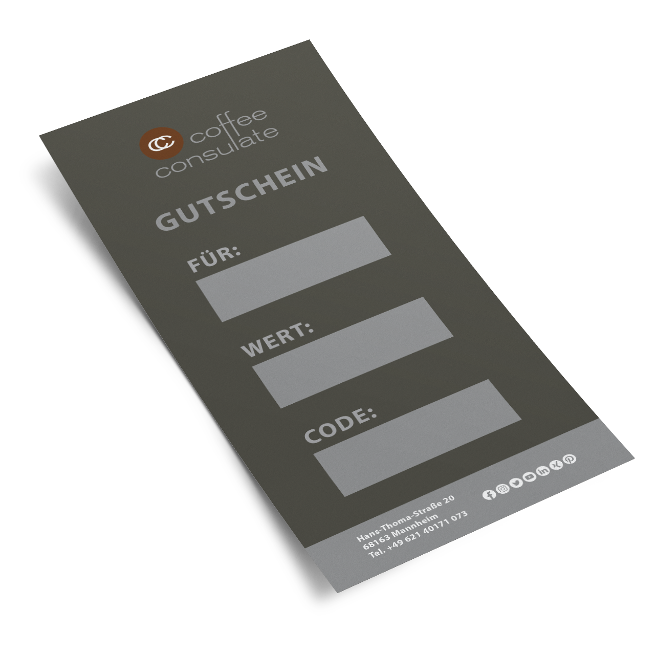 Coffee Consulate Gutschein